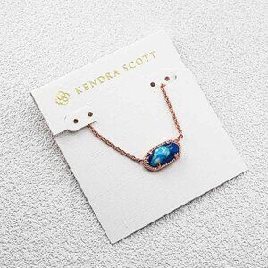Kendra Scott Two-Tone Turquoise Necklace